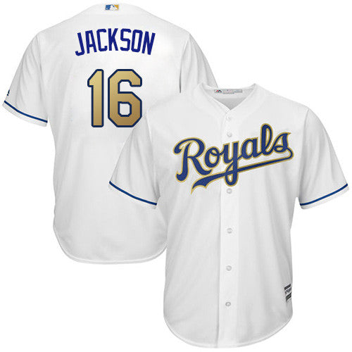 Bo Jackson Kansas City Royals white jersey