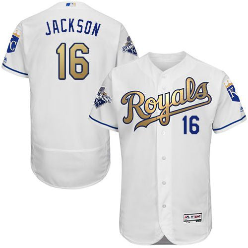 Bo Jackson Kansas City Royals white Authentic jersey