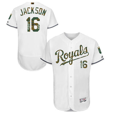 Bo Jackson Kansas City Royals white jersey