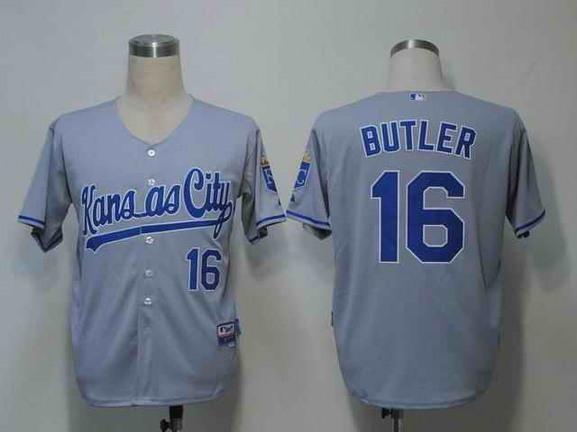 Butler Kansas City Royals grey jersey