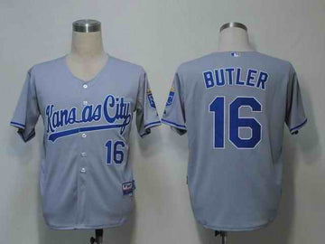Butler Kansas City Royals grey jersey