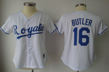 Butler Kansas City Royals white jersey