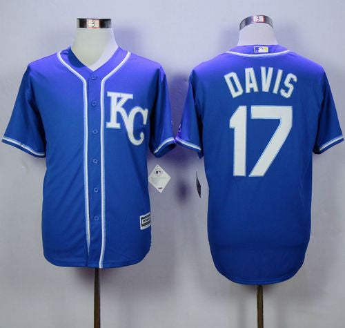 Wade Davis Kansas City Royals blue Alternate jersey