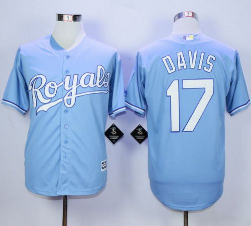 Wade Davis Kansas City Royals blue Alternate jersey