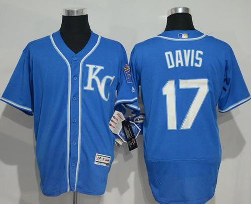 Wade Davis Kansas City Royals royal Authentic jersey