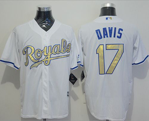 Wade Davis Kansas City Royals white jersey