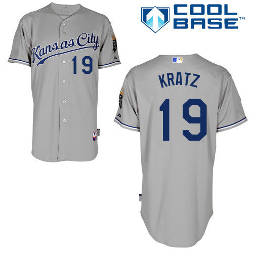 Kratz Kansas City Royals grey jersey