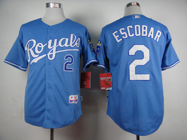 Escobar Kansas City Royals blue jersey