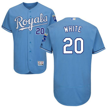 Frank Kansas City Royals white jersey