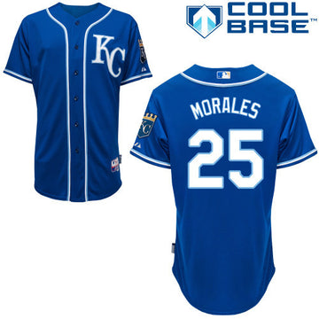 Morales Kansas City Royals blue Alternate jersey