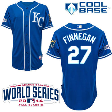 Finnegan Kansas City Royals blue jersey