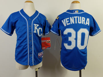 Ventura Kansas City Royals blue jersey