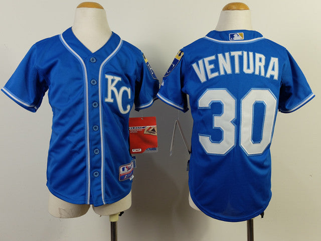 Ventura Kansas City Royals blue jersey