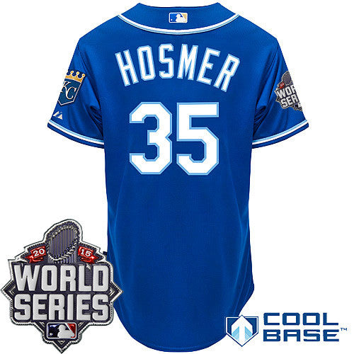 Eric Hosmer Kansas City Royals blue jersey