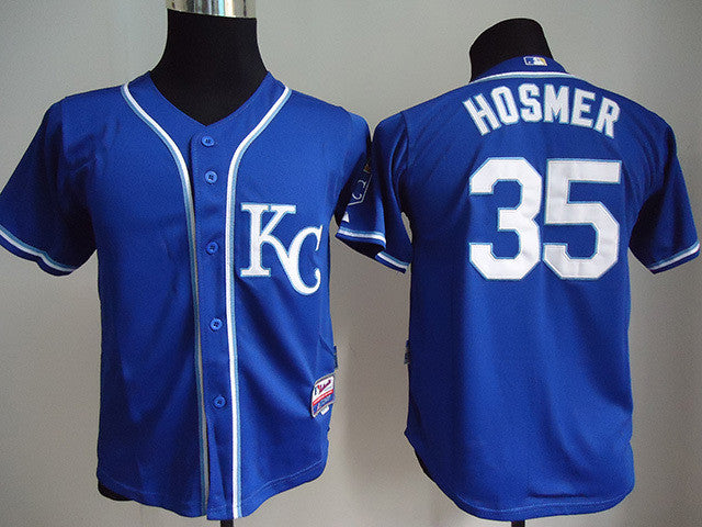 Eric Hosmer Kansas City Royals blue jersey