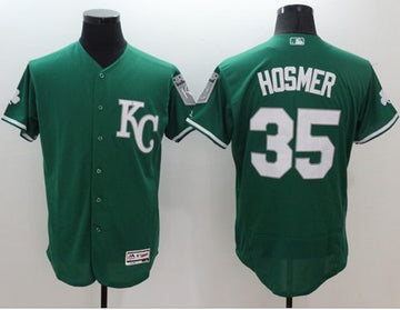 Eric Hosmer Kansas City Royals green Authentic jersey