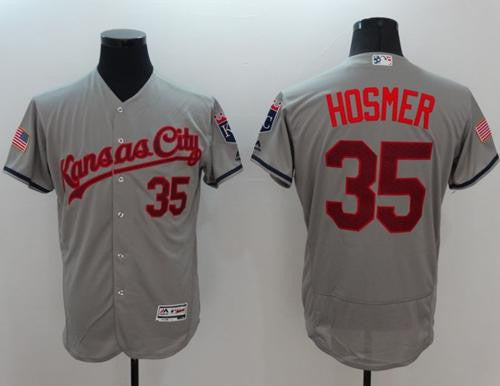 Eric Hosmer Kansas City Royals grey Fashion jersey