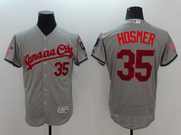 Eric Hosmer Kansas City Royals grey Fashion jersey