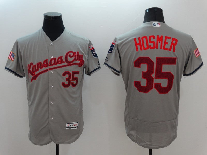 Eric Hosmer Kansas City Royals grey Fashion jersey