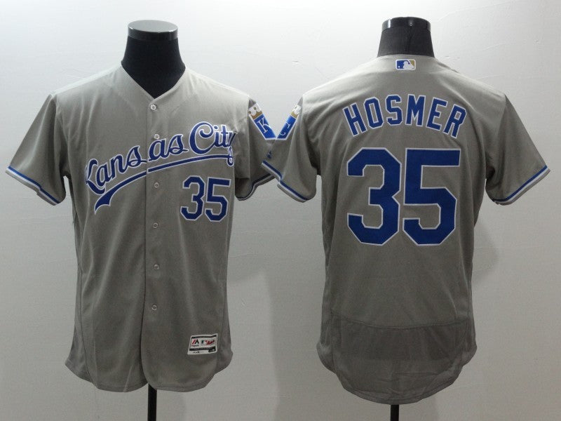 Eric Hosmer Kansas City Royals grey jersey