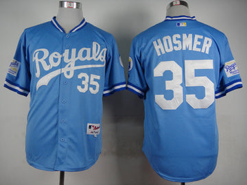 Eric Hosmer Kansas City Royals blue jersey