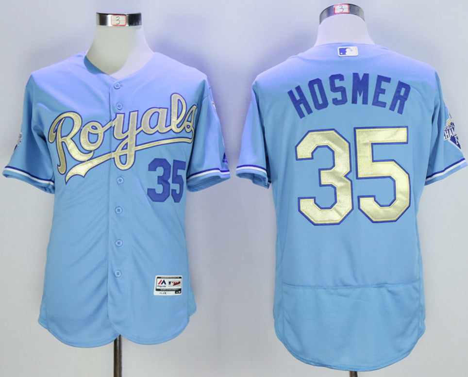 Eric Hosmer Kansas City Royals blue jersey