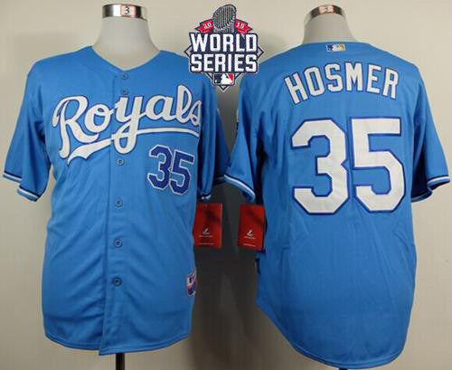 Eric Hosmer Kansas City Royals blue Alternate jersey