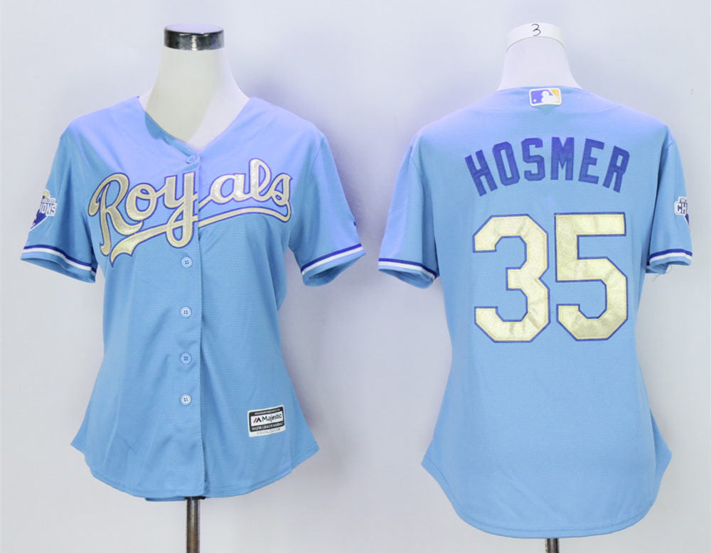 Eric Hosmer Kansas City Royals blue jersey