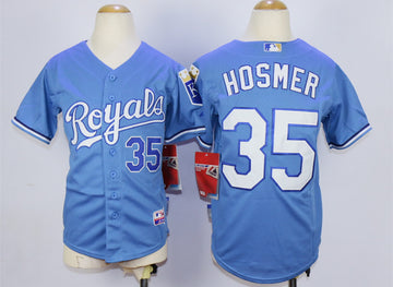 Eric Hosmer Kansas City Royals blue jersey