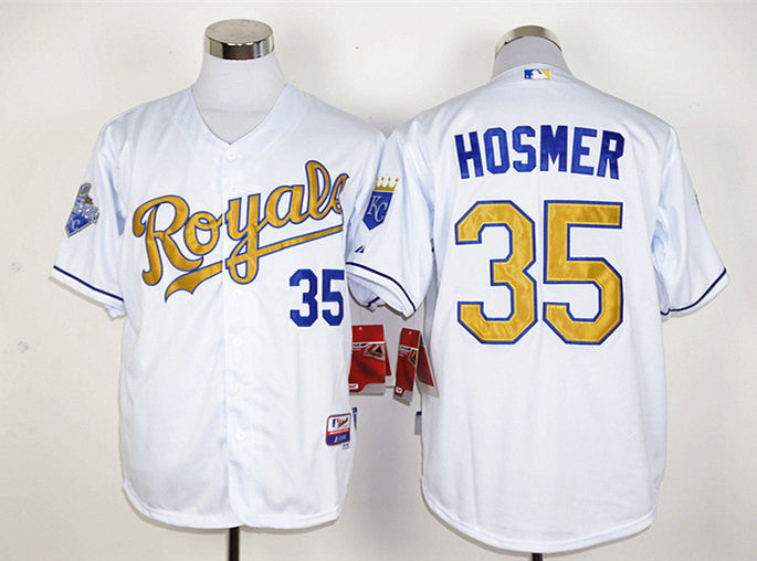 Eric Hosmer Kansas City Royals white jersey