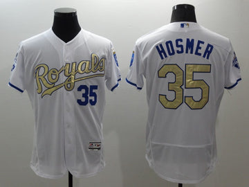Eric Hosmer Kansas City Royals white jersey