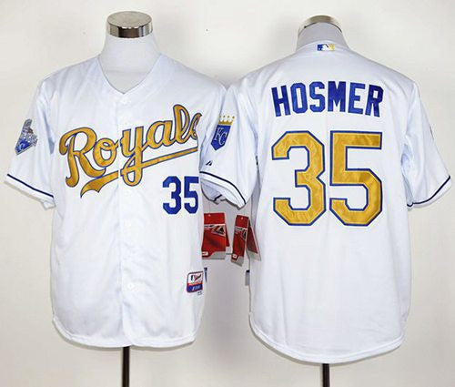 Eric Hosmer Kansas City Royals white jersey