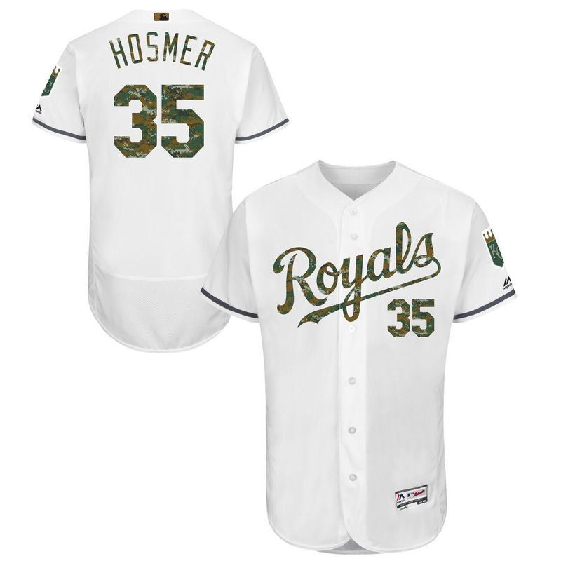 Eric Hosmer Kansas City Royals white jersey