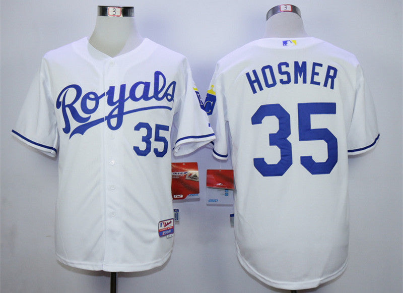 Eric Hosmer Kansas City Royals white jersey