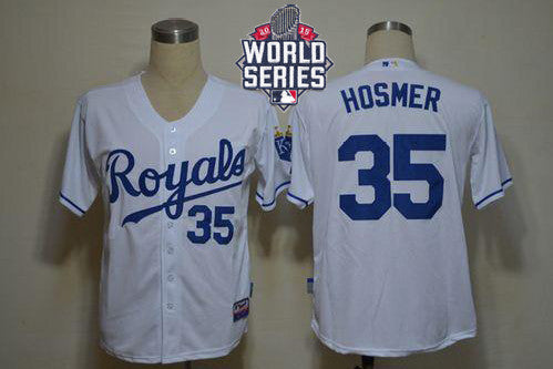 Eric Hosmer Kansas City Royals white jersey