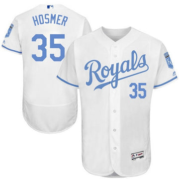 Eric Hosmer Kansas City Royals white jersey