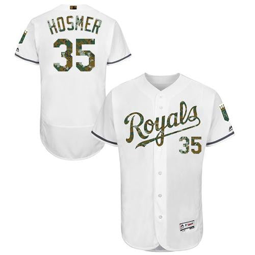 Eric Hosmer Kansas City Royals white Authentic jersey