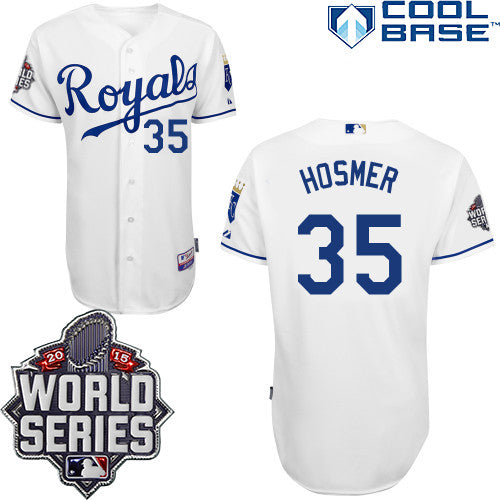 Eric Hosmer Kansas City Royals white jersey