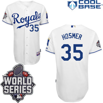 Eric Hosmer Kansas City Royals white jersey