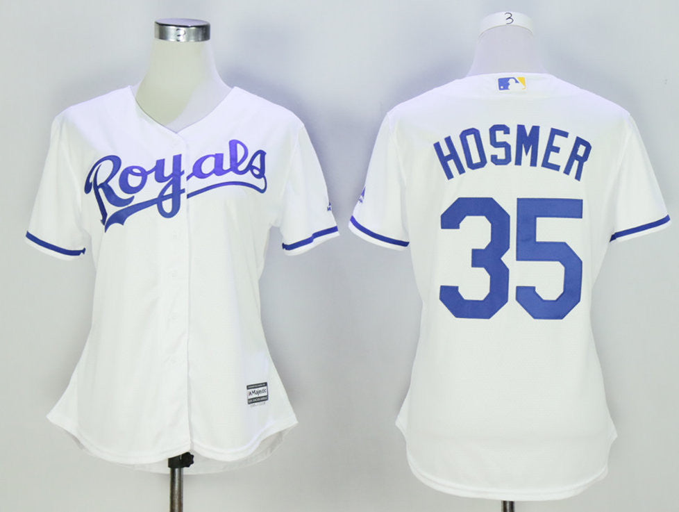 Eric Hosmer Kansas City Royals white jersey