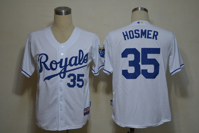 Hosmer Kansas City Royals white jersey