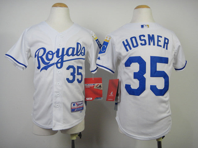 Hosmer Kansas City Royals white jersey