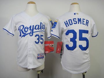 Hosmer Kansas City Royals white jersey