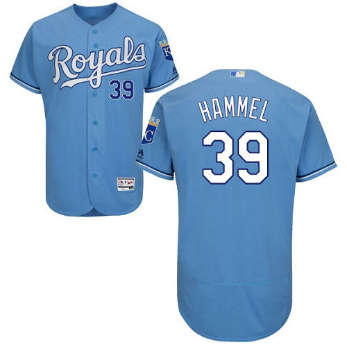 Jason Hammel Kansas City Royals blue jersey