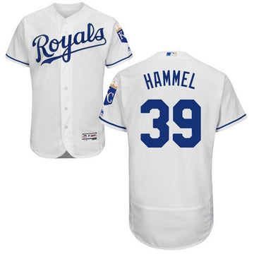 Jason Hammel Kansas City Royals white jersey