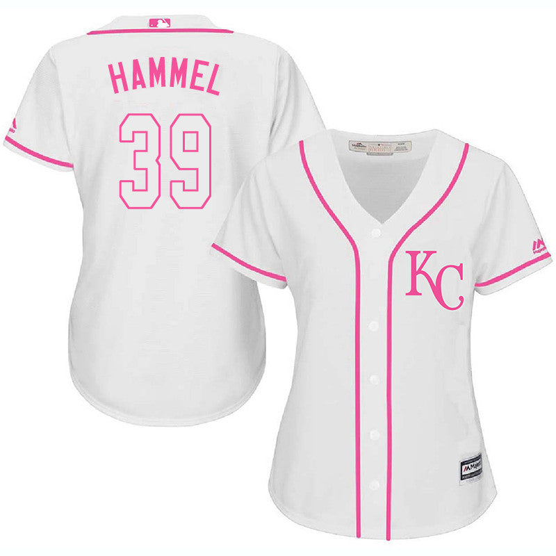 Jason Hammel Kansas City Royals white jersey