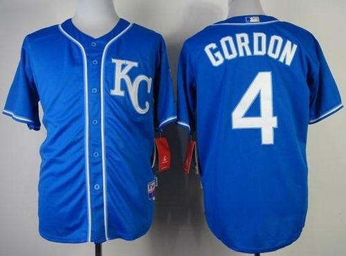 Alex Gordon Kansas City Royals blue Alternate jersey
