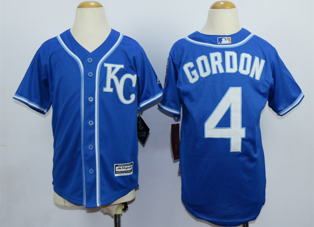 Alex Gordon Kansas City Royals blue jersey