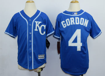 Alex Gordon Kansas City Royals blue jersey