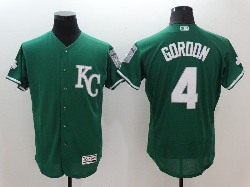 Alex Gordon Kansas City Royals green jersey